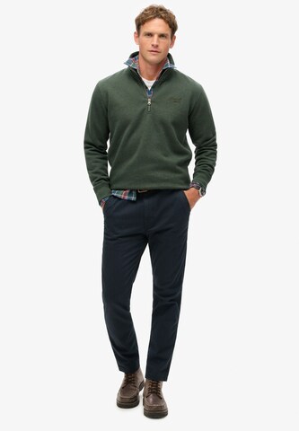 Sweat-shirt Superdry en vert