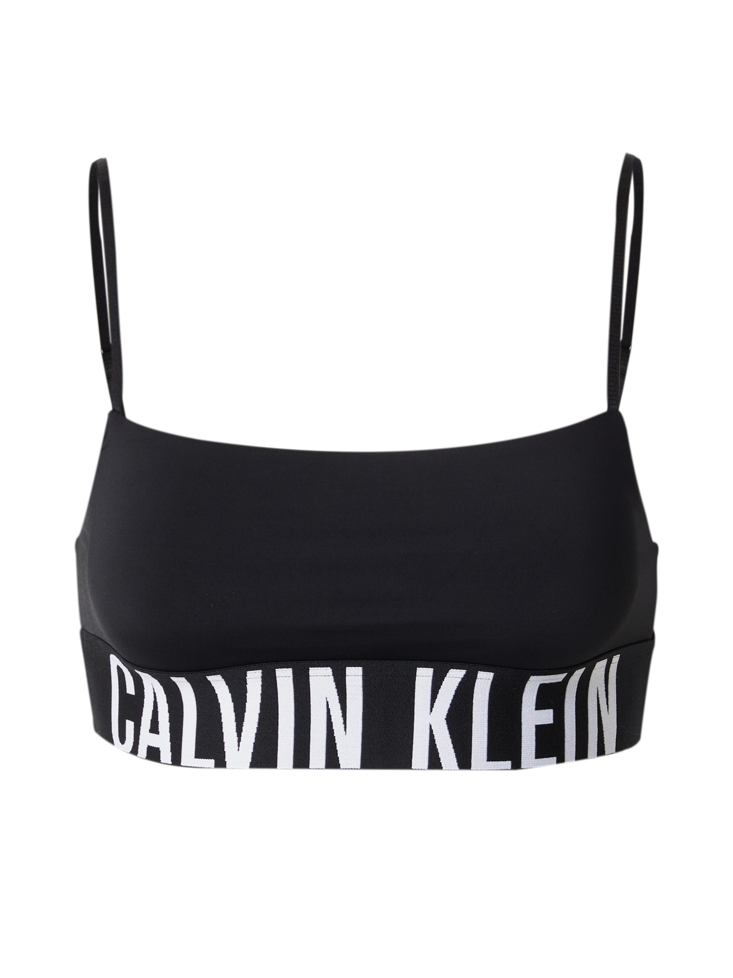Bustier Soutien-gorge 'Intense Power' Calvin Klein Underwear en noir : devant