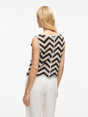 VILA Knitted Top 'Serilda' in Black