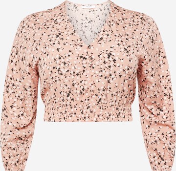 Camicia da donna 'Rika' di ABOUT YOU Curvy in rosa: frontale