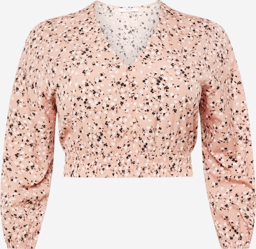 ABOUT YOU Curvy Blouse 'Rika' in Pink: front