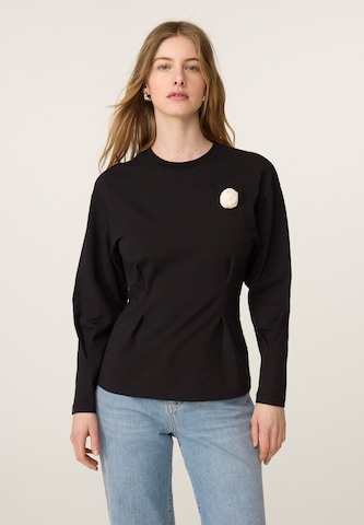 Fabienne Chapot Shirt in Zwart: voorkant