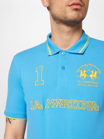 La Martina Shirt in Blau