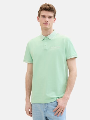 T-Shirt TOM TAILOR en vert : devant