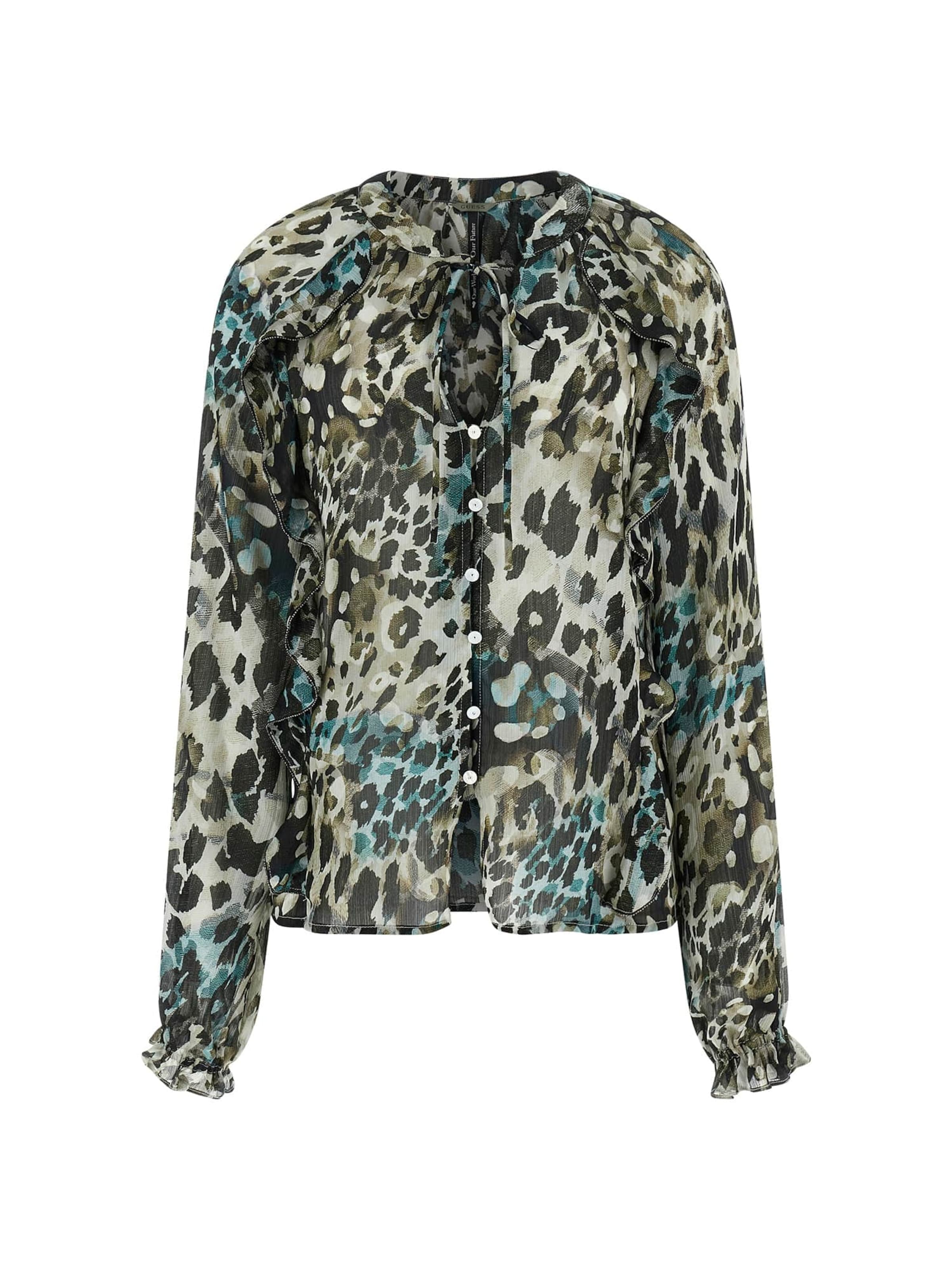 GUESS Bluse in Blau: Vorderseite