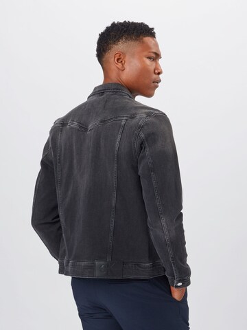 Calvin Klein Jeans Prehodna jakna | črna barva