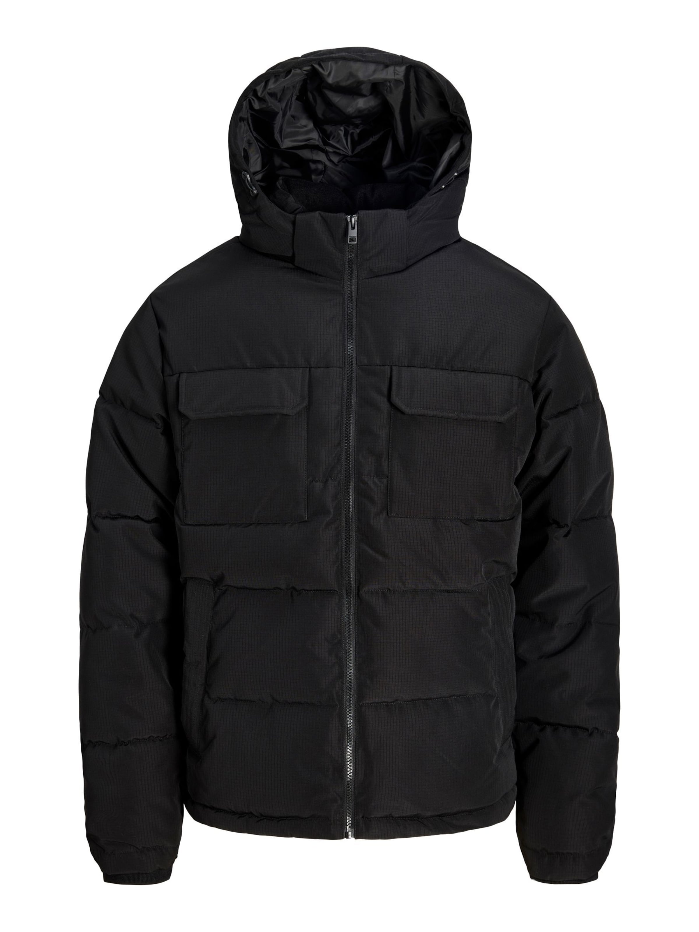 JACK & JONES Winter jacket 'JJWilliam' in Black: front
