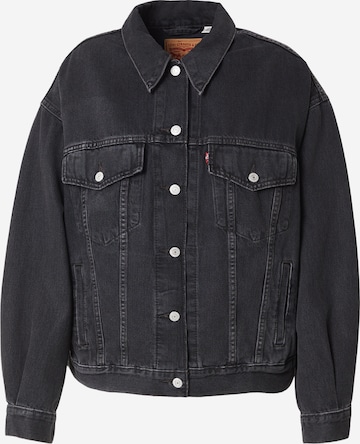 Levi's® Plus Jacke '90S Trucker' in Schwarz: Vorderseite