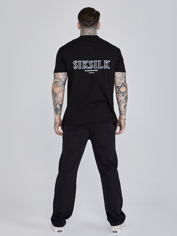 Wide Leg Pantalon SikSilk en noir
