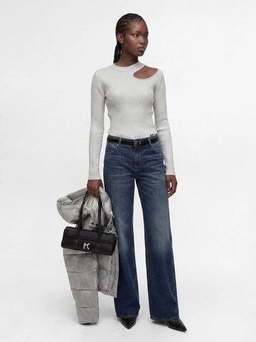 Pulover de la KARL LAGERFELD JEANS pe argintiu
