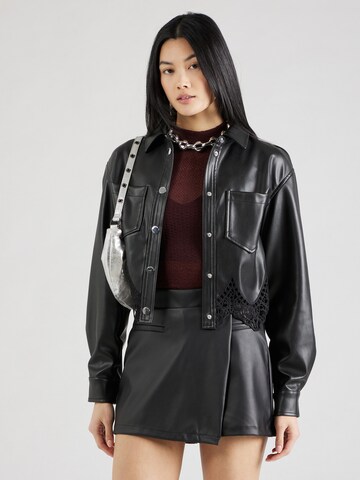 GUESS Демисезонная куртка 'Clothilde' в Черный: спереди