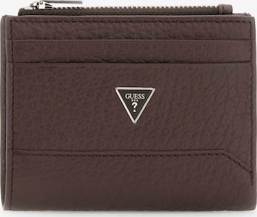 GUESS Wallet 'Torino' in Brown: front