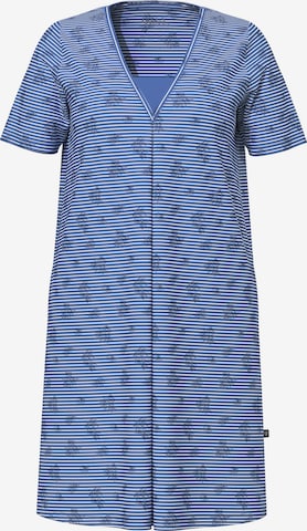 Chemise de nuit Ulla Popken en bleu : devant