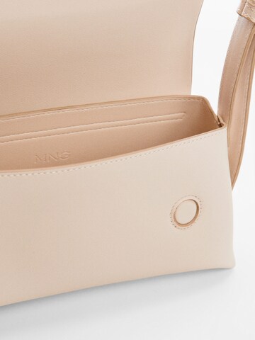 MANGO Schultertasche 'Lucer' in Beige