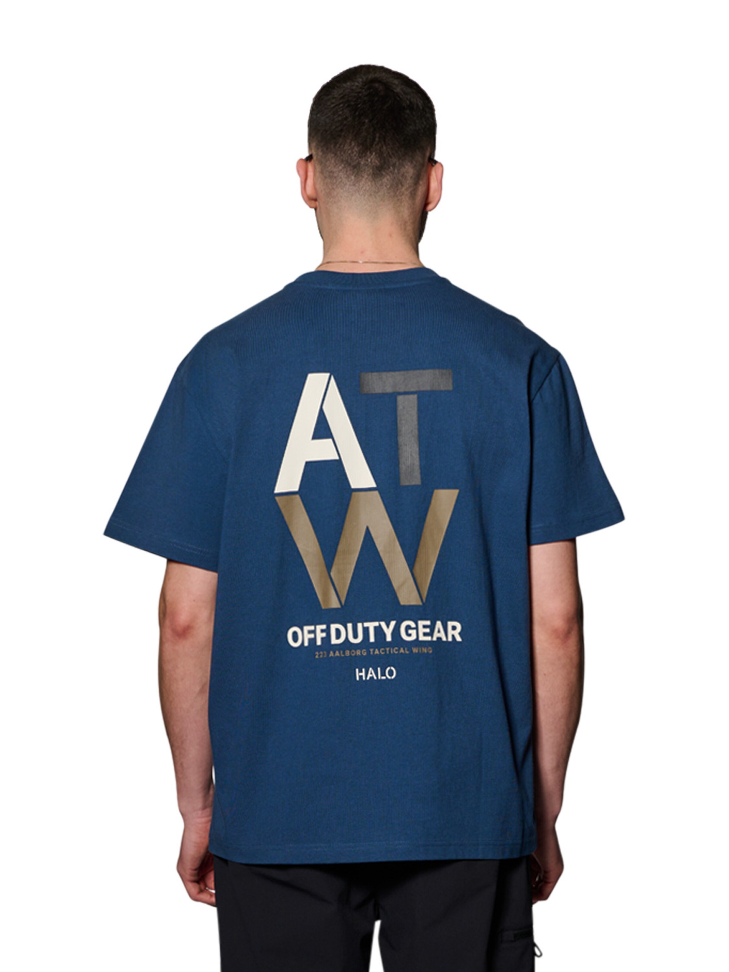 HALO Shirt 'Duty' in Blue: front