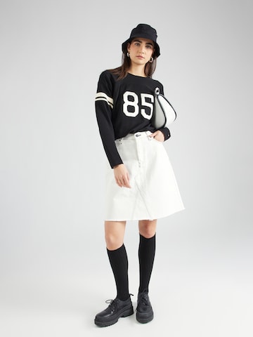 TOMMY HILFIGER Shirt 'Varsity 85' in Zwart