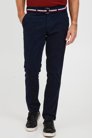 FQ1924 Regular Chino Pants 'Ryan' in Blue: front