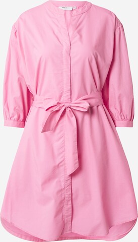 Abito camicia 'Biella' di MSCH COPENHAGEN in rosa: frontale