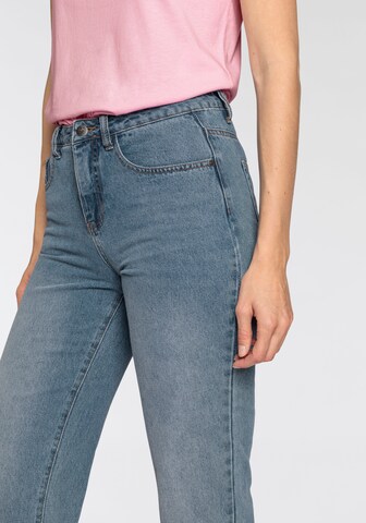 DELMAO Flared Jeans in Blue