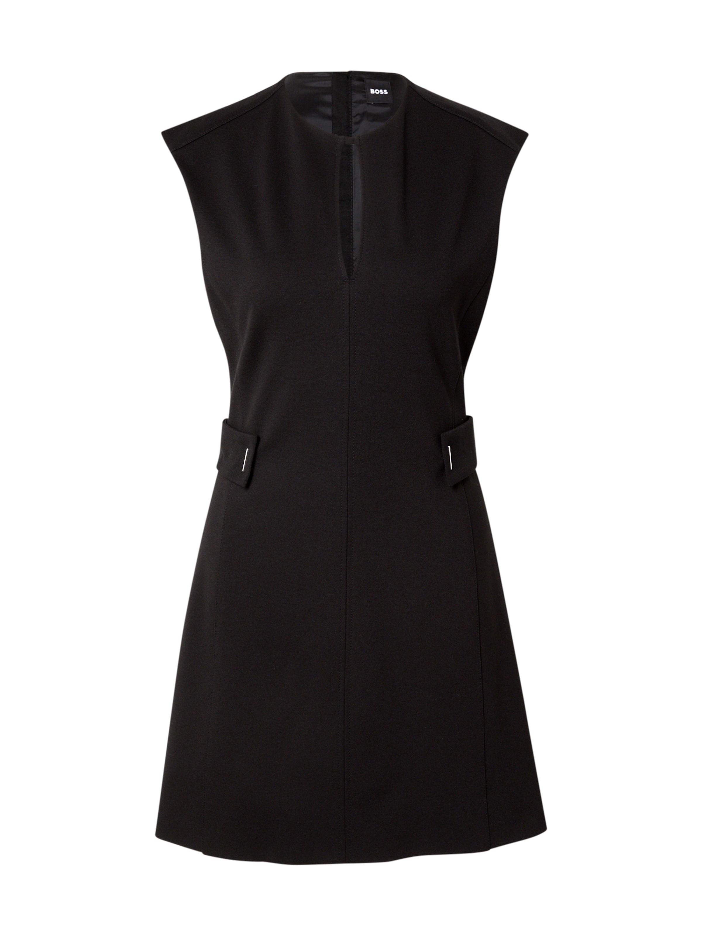 BOSS Рокля 'Drumia' в черно: отпред