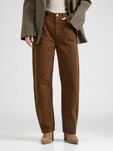 Citizens of Humanity Zwężany krój Jeansy w kolorze brązowy: przód