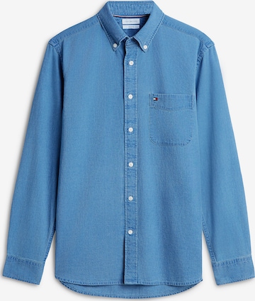 TOMMY HILFIGER Regular fit Button Up Shirt in Blue: front