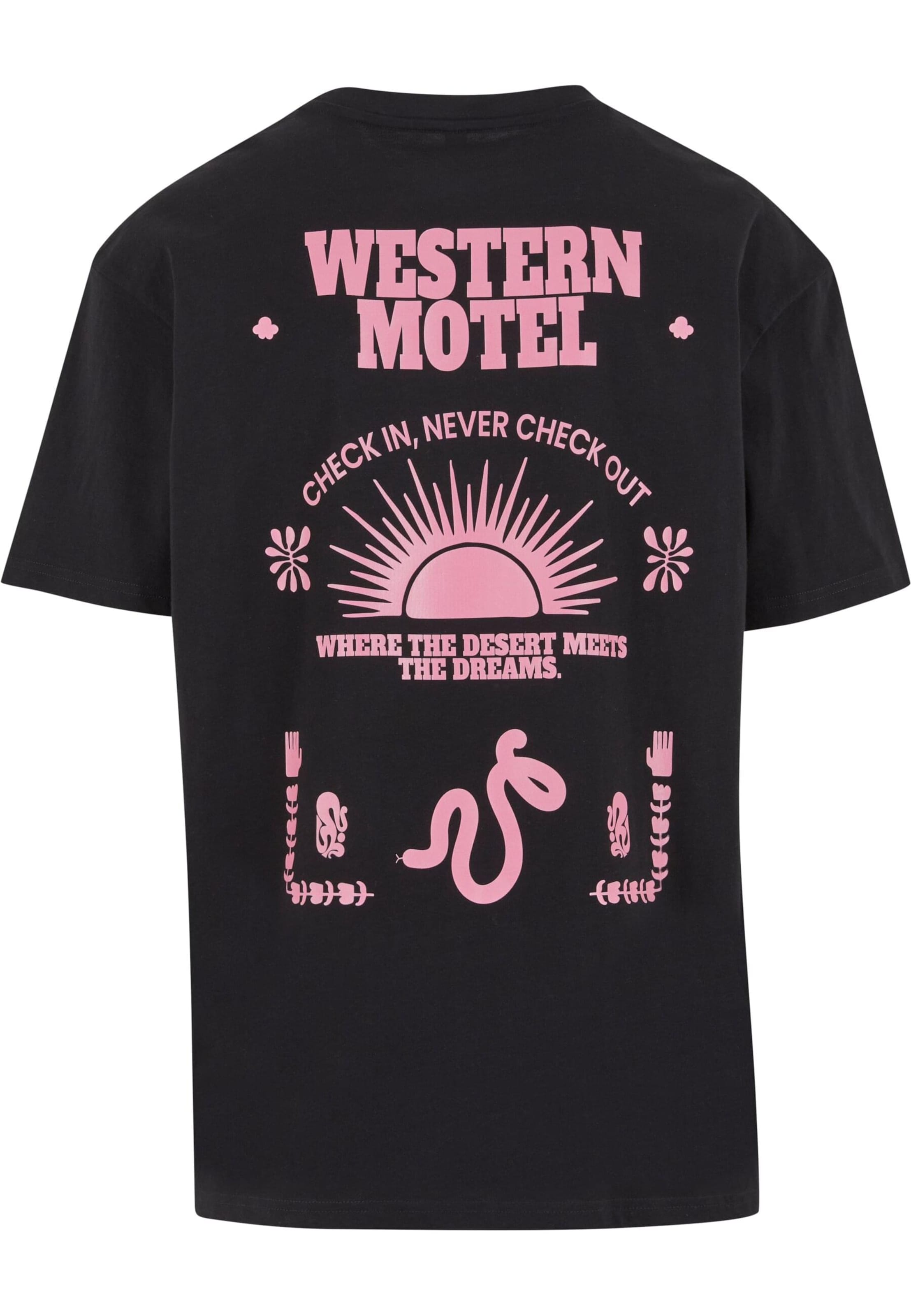 Maglietta ' ' di Lost Youth in nero: frontale