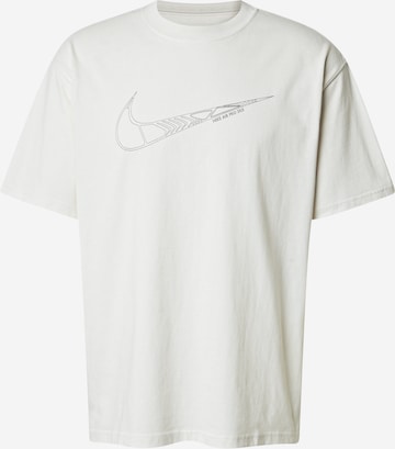 T-Shirt Nike Sportswear en blanc : devant