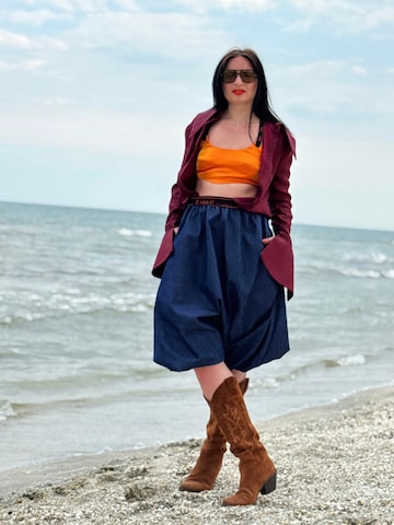 IUnique Skirt 'Pirate' in Blue