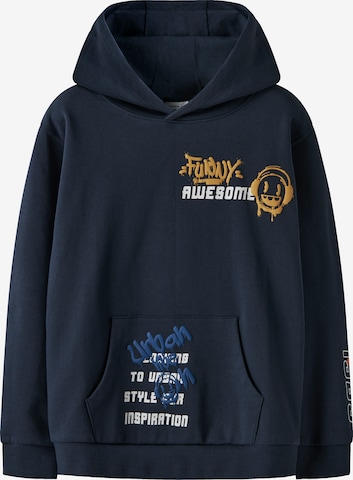 NAME IT Sweatshirt 'NKMLUCIAN' i blå: framsida