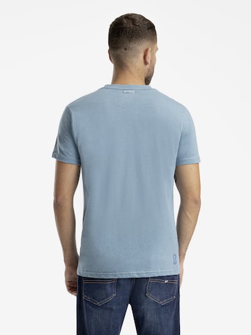 SPITZBUB Shirt 'Norbert' in Blue