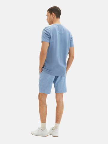 TOM TAILOR Normální Kalhoty – modrá