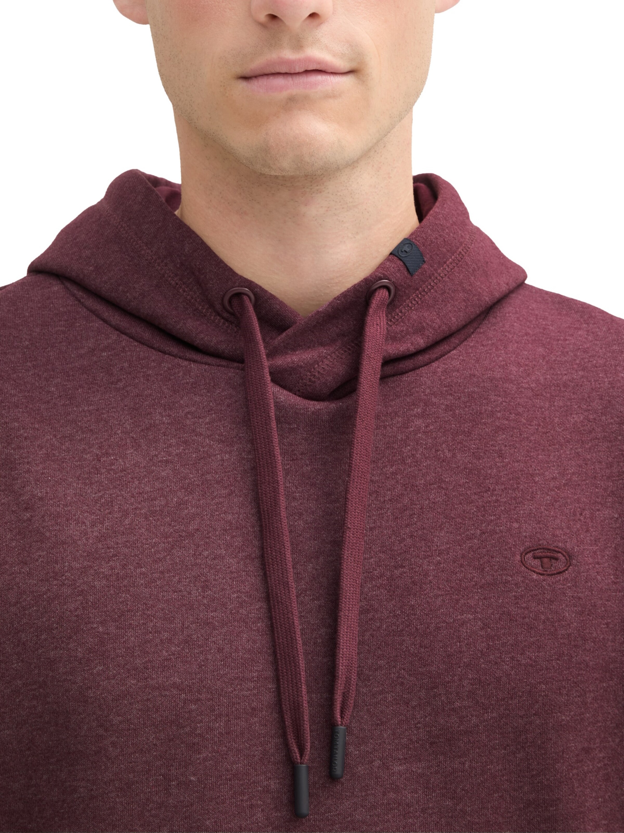 TOM TAILOR Sweatshirt i rød: forside