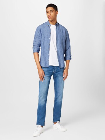 Jack's Regular fit Button Up Shirt in Blue