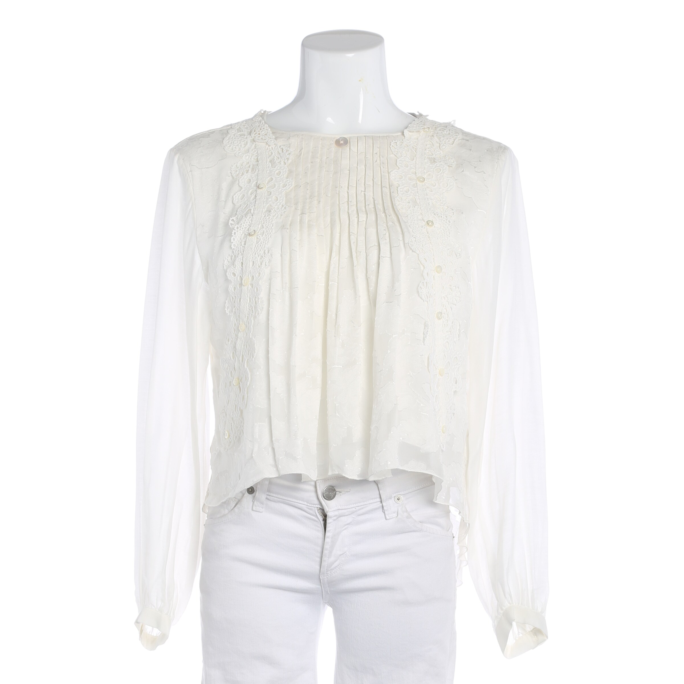 High Use Blouse & Tunic in XS in White: front