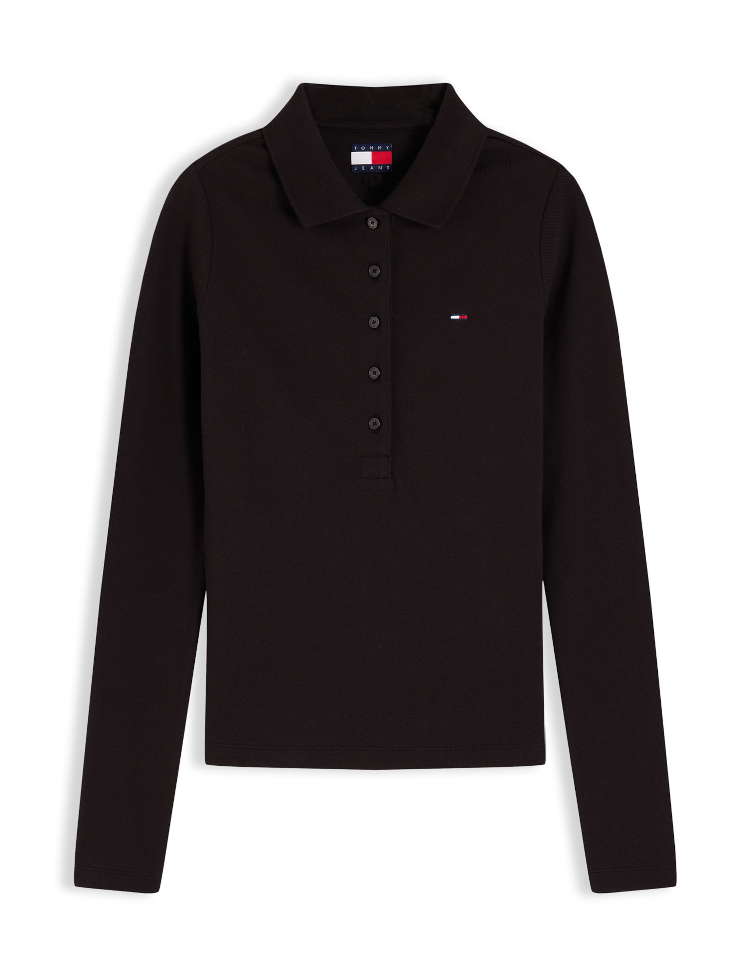 Tricou 'ESSENTIAL' de la Tommy Jeans pe negru: față