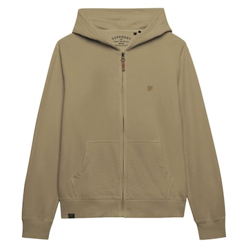 Superdry & Co Sweatjakke i grøn: forside