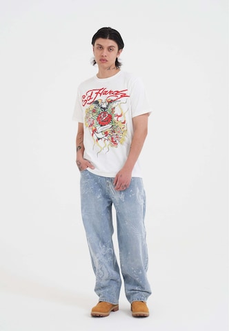 Ed HardyLoosefit Traperice 'Gothic' - plava boja