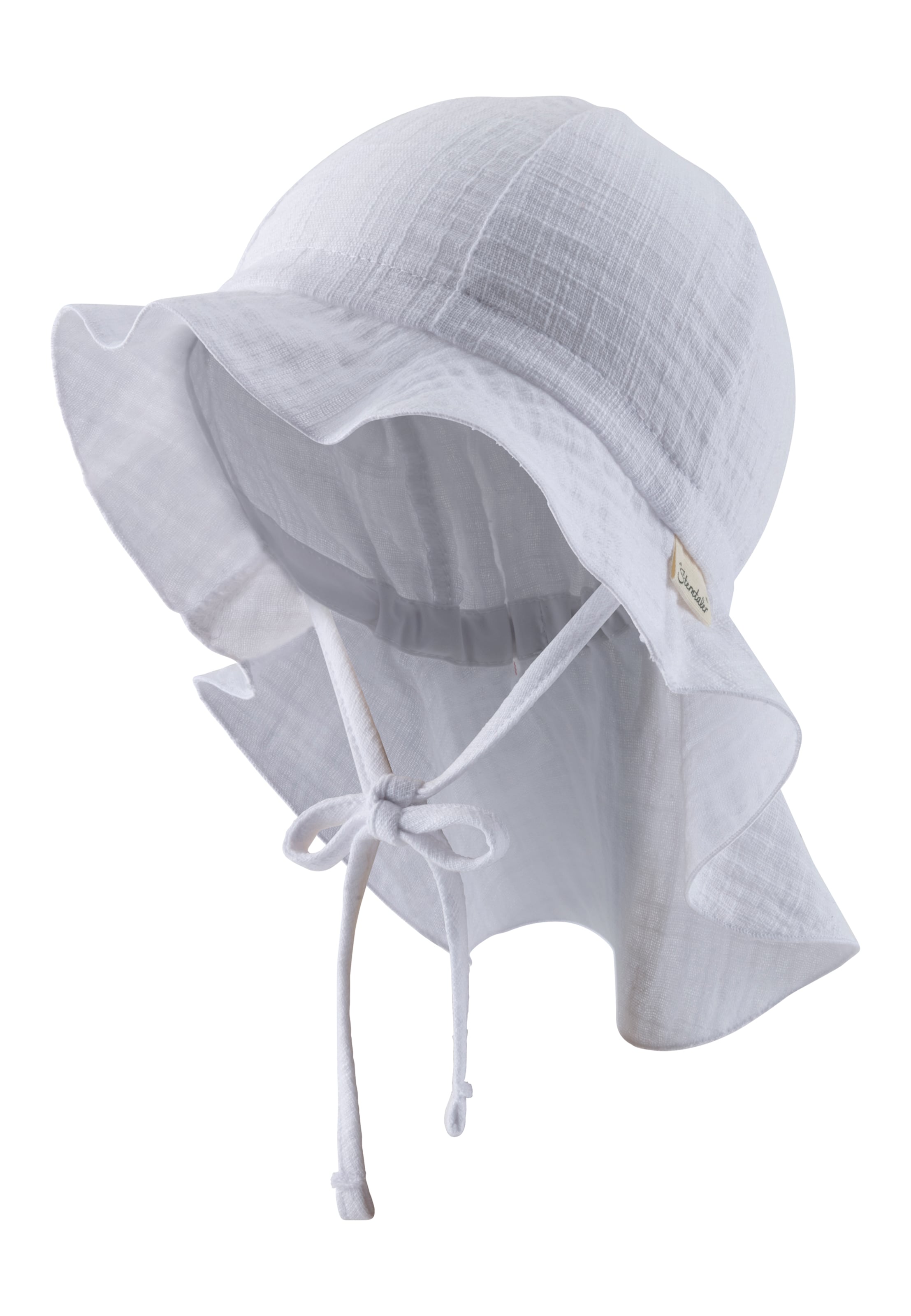 STERNTALER Sonnenhut in Weiß: Vorderseite