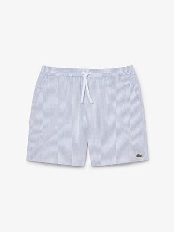 LACOSTE Regular Workout Pants in White