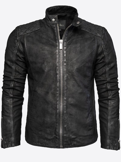 Crone Between-Season Jacket 'NERO' in mottled black, Item view