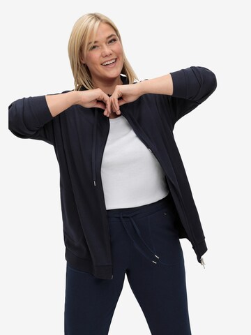 SHEEGO Sweat jacket in Blue