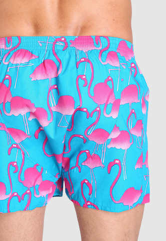 Lousy Livin Boxer shorts 'Flamingo' in Blue