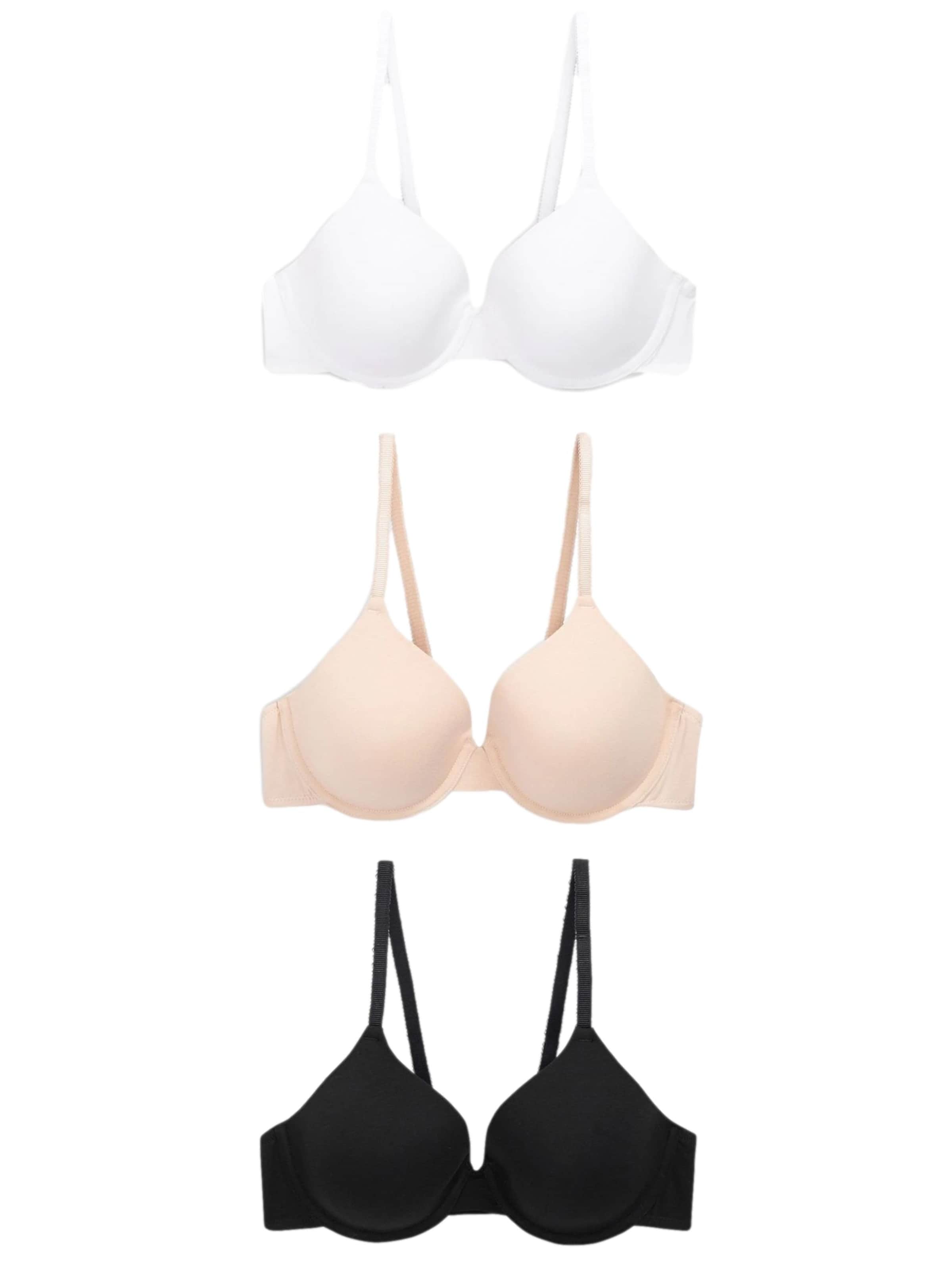 Next Bygelfri Behå i beige: framsida