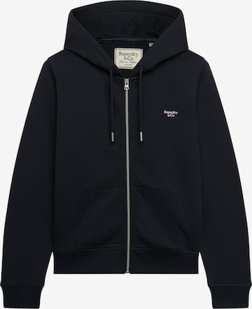 Superdry & CoGornji dio trenirke - plava boja: prednji dio