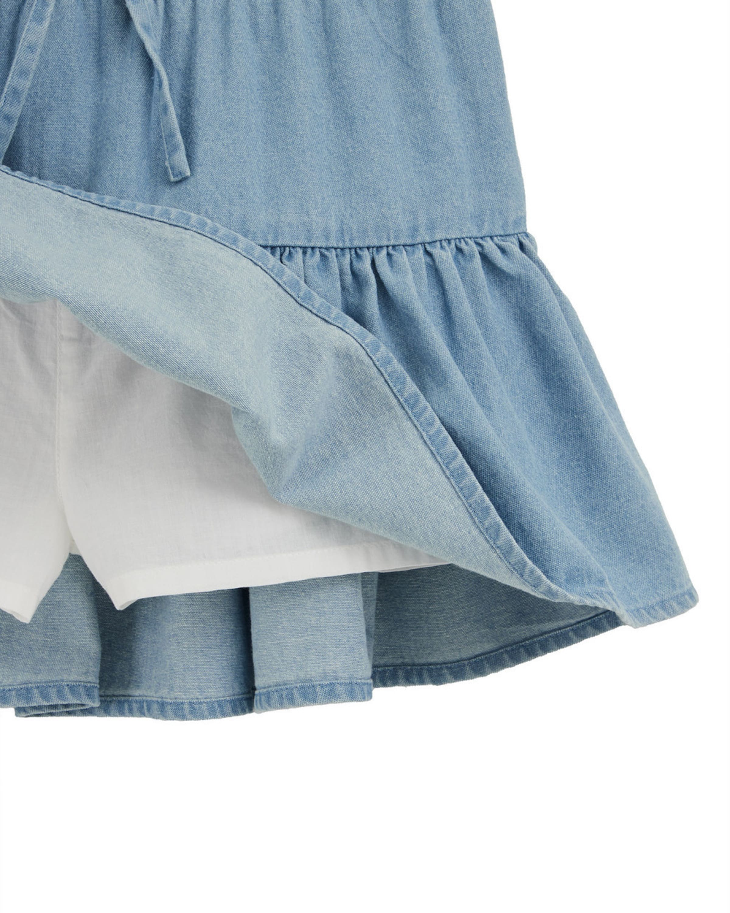 WE Fashion Nederdel i blå