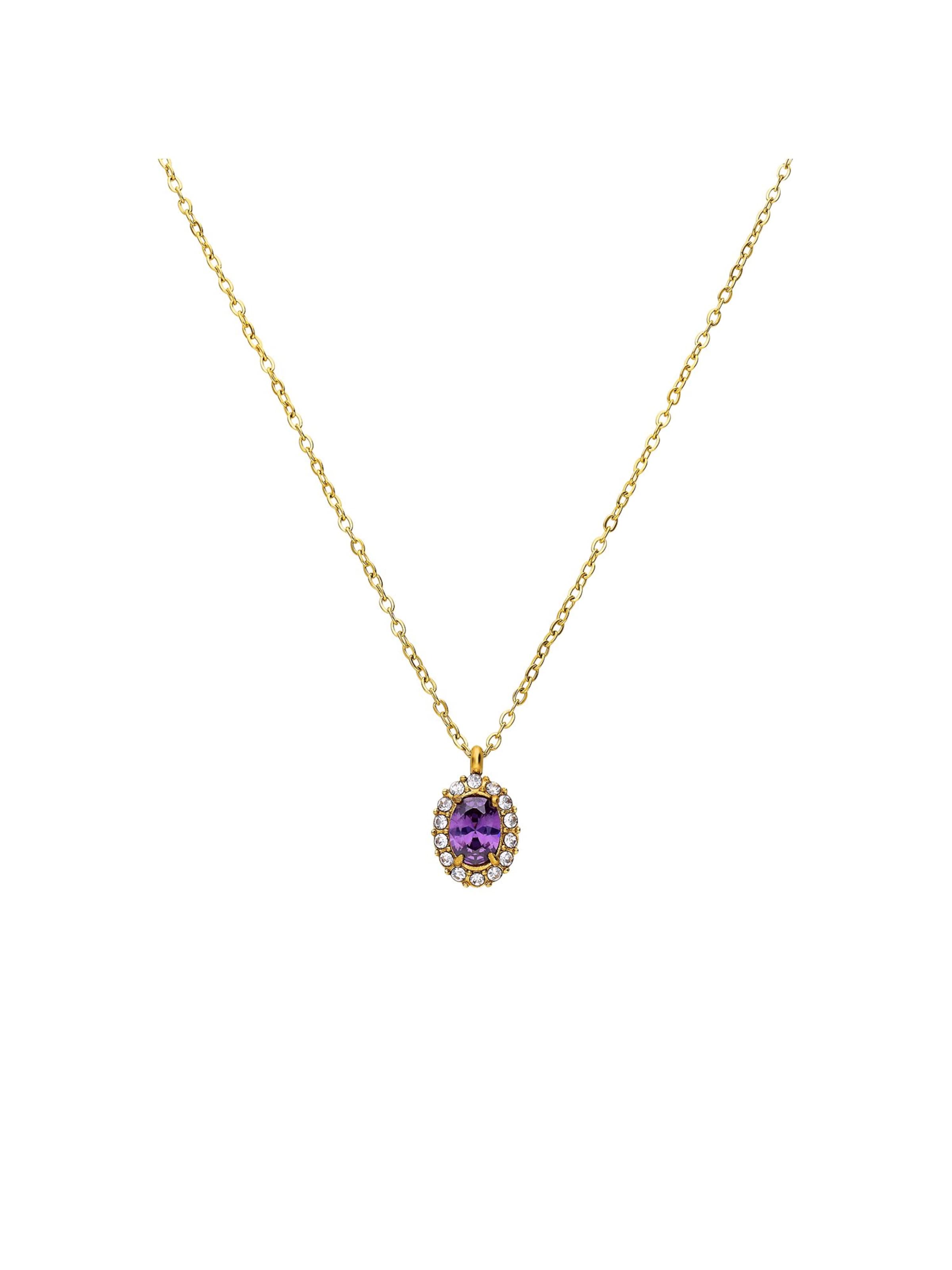 Lucardi Necklace in Gold