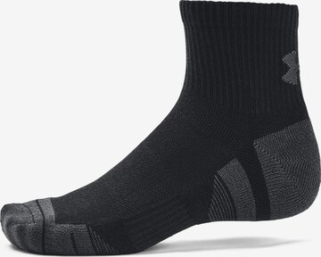 UNDER ARMOUR Athletic Socks in Black