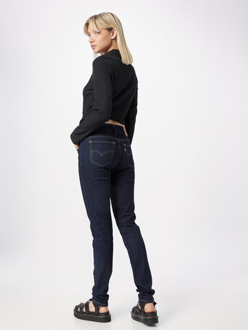 LEVI'S ® Skinny Jeans '711 Double Button' in Blue