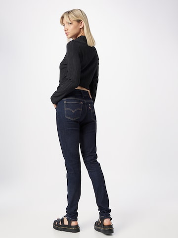 LEVI'S ® Skinny Džíny '711 Double Button' – modrá